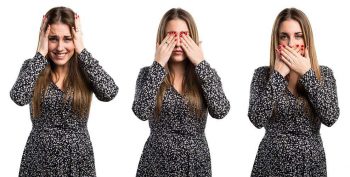 hear no evil, see no evil, speak no evil