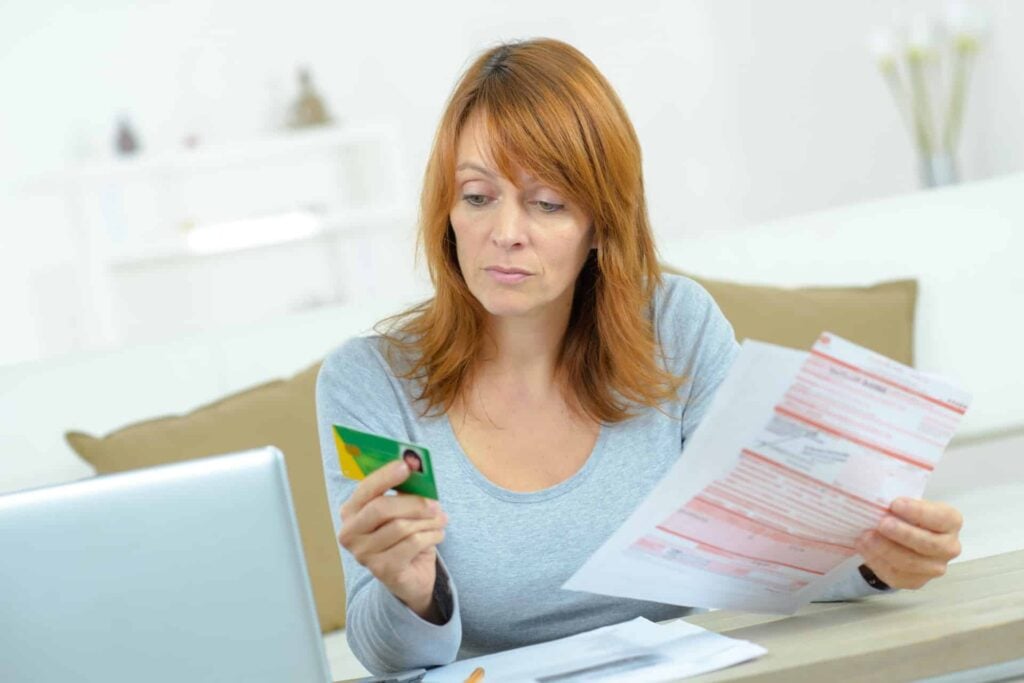 woman struggling with health insurance complexities